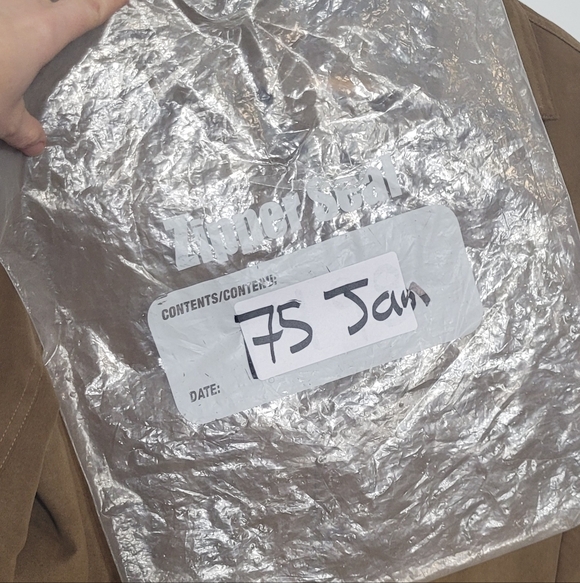 Vintage Men's Copper Brown Preppy Button Down Pocketa Blazer Academia Coat Small - Picture 11 of 11